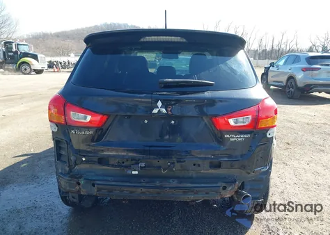 2015 Mitsubishi Outlander Sport Gt из США, поврежденный, VIN 4A4AP4AW9FE025252